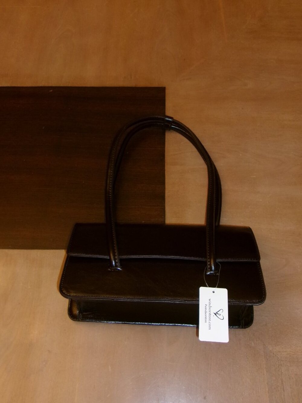 Windsor Chocolate Brown Purse – Medium Size Handbag, Faux Leather, Stylish Every